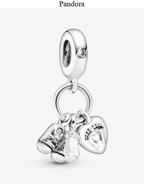 Pandora Baby Shoe Dangle Charm